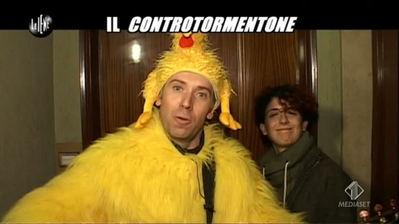 Il pulcino Pio Le Iene