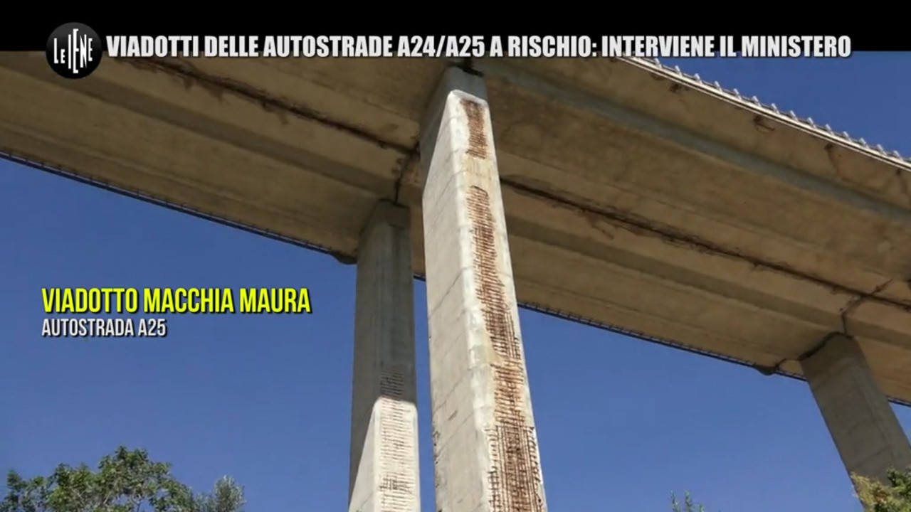 ponti autostrade A24 A25 Abruzzo rischio foto