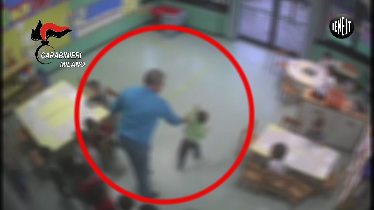 foto maltrattamenti asilo botte bambini