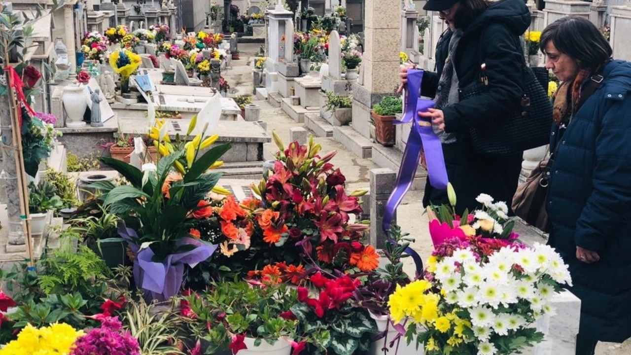 foto nonno mariano funerale