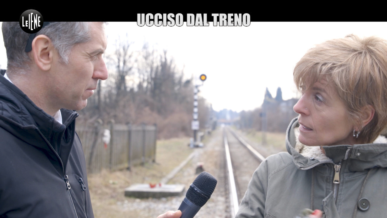 Treno morto investito como iene agresti
