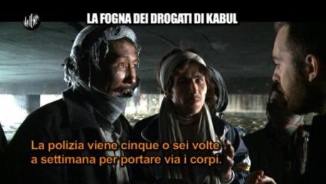La fogna dei drogati di Kabul