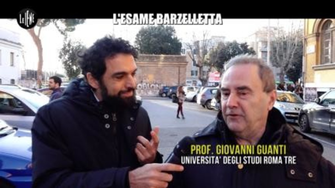 GIARRUSSO: L'esame barzelletta