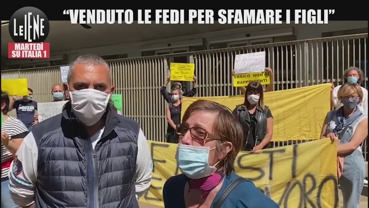 protesta fieristi ambulanti fedi figli