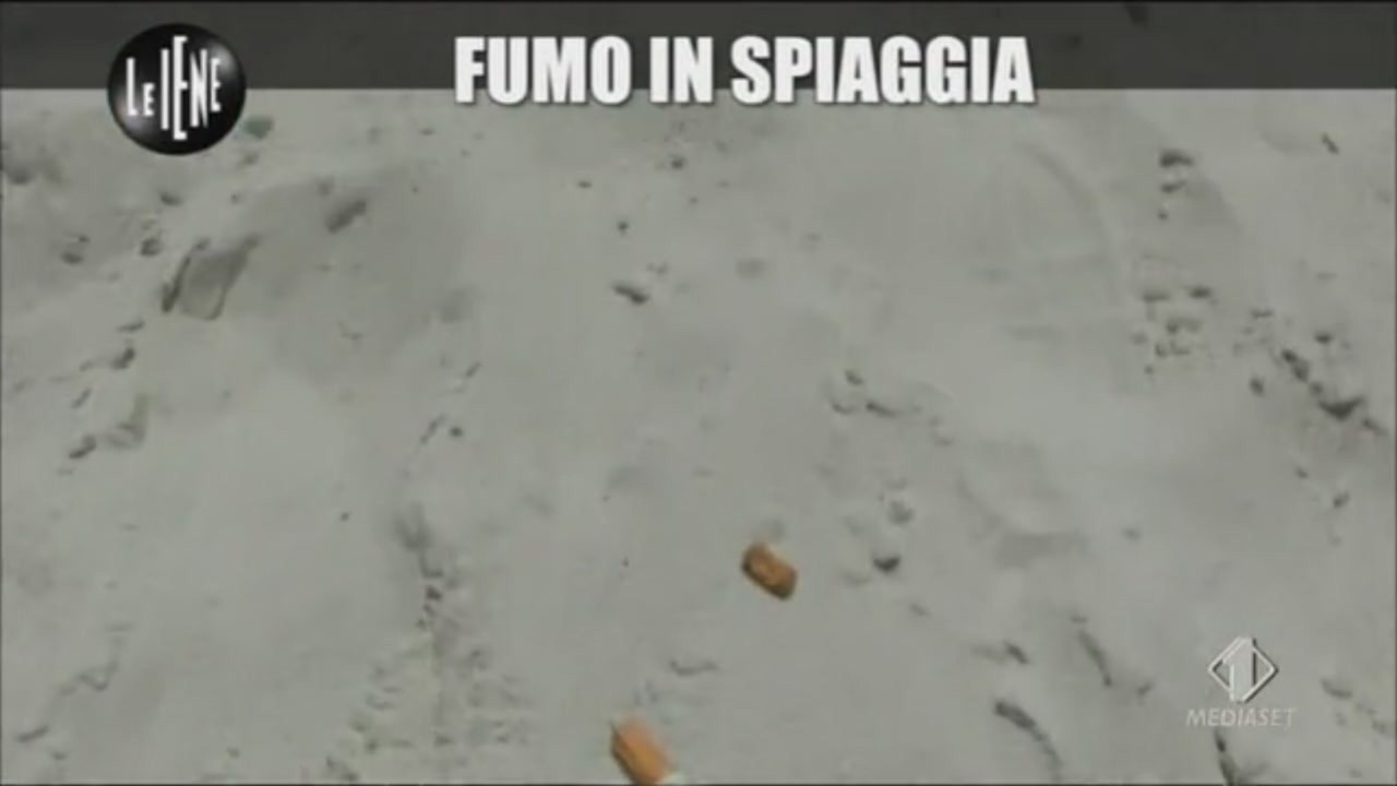 CASCIARI: Fumo in spiaggia