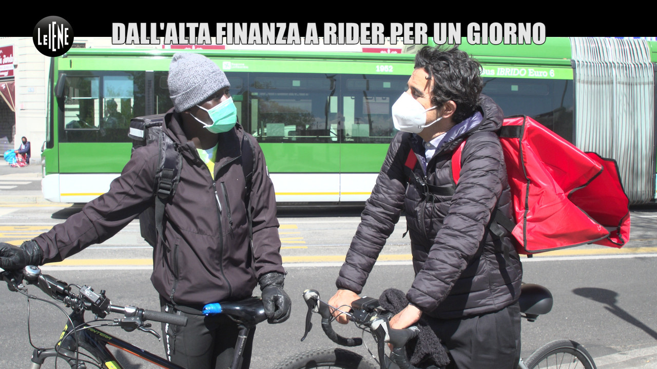 Guido Brera alta finanza rider giorno