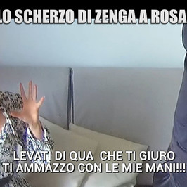 Rosalinda cannavo scherzo Andrea zenga 