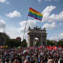 ddl zan malika manifestazione milano 