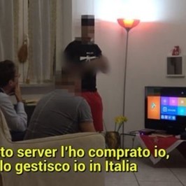 Iptv sequestrate centrali segnali piratati