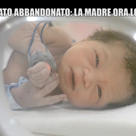 Neonato spazzatura mamma figlio