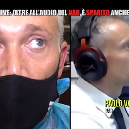 inter juve audio Var video