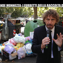 furbetti raccolta rifiuti Roma