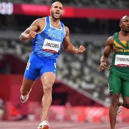 Marcell Jacobs oro 100 metri Olimpiadi
