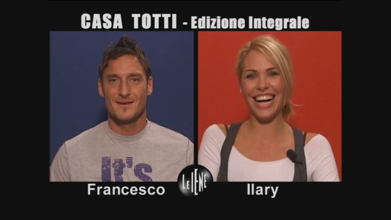 Totti Ilary Blasi intervista integrale