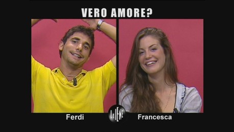 Ferdi e Francesca del GF