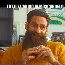 Moscardelli Totti scherzo