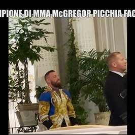 Conor McGregor Francesco Facchinetti