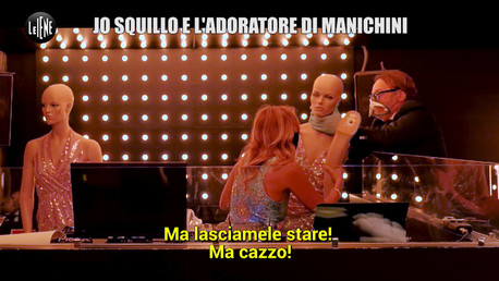 Lo scherzo a Jo Squillo: chi ha spogliato i manichini Valentina e Michelle?