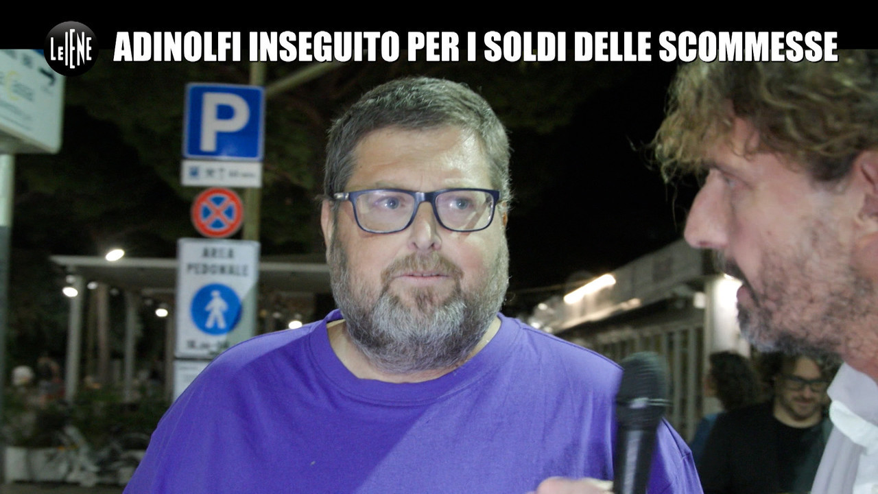 ROMA: Adinolfi inseguito per i soldi delle scommesse