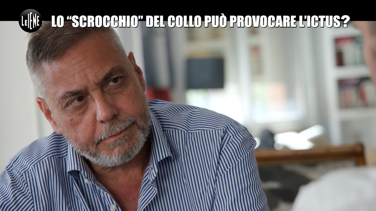 PECORARO: Lo "scrocchio" del collo può provocare l'ictus?