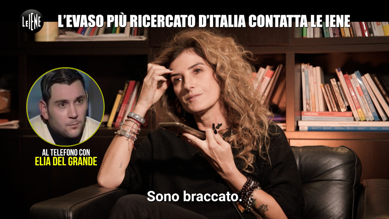 NINA: L'evaso più ricercato d'Italia contatta Le Iene