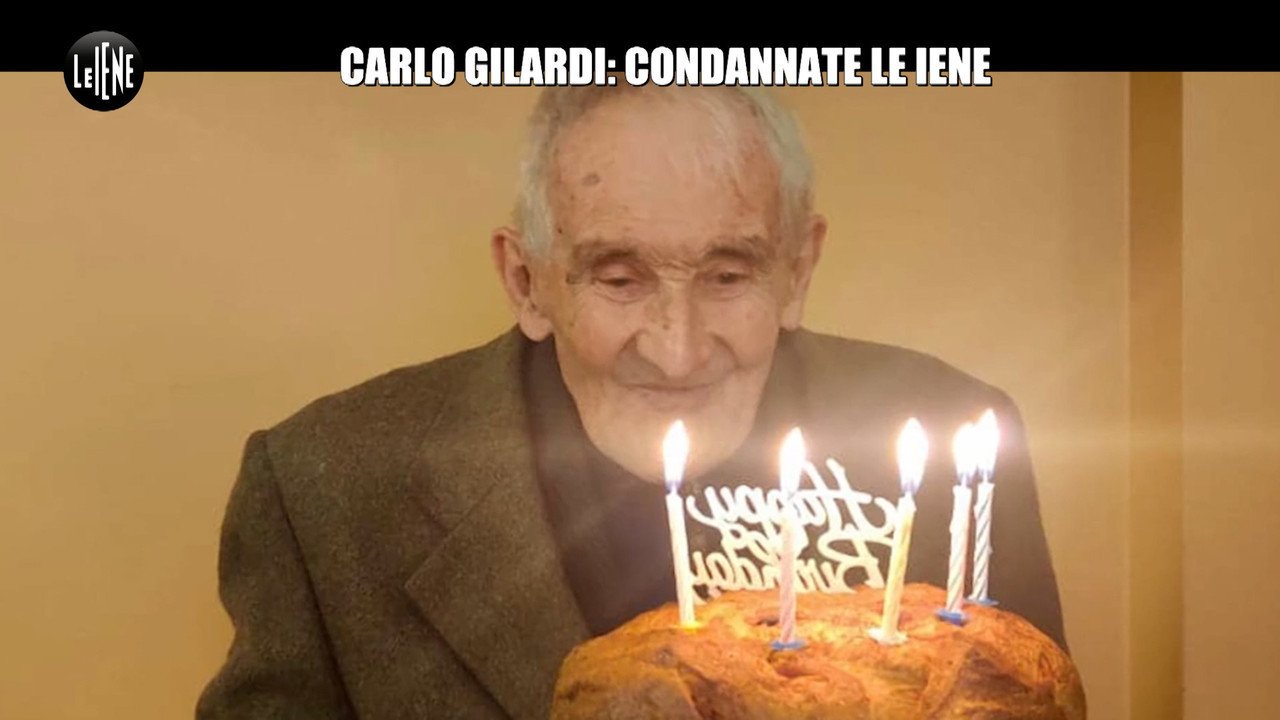 NINA: Carlo Gilardi: condannate Le Iene