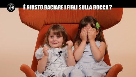 È giusto baciare i figli sulla bocca?