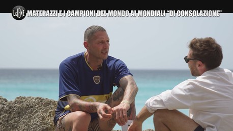 Materazzi e i campioni del mondo ai Mondiali "di consolazione"