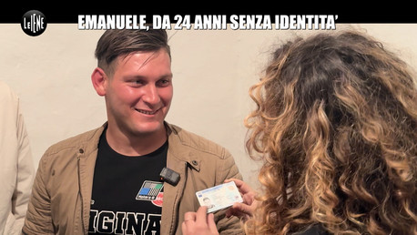 Emanuele, da 24 anni senza identità
