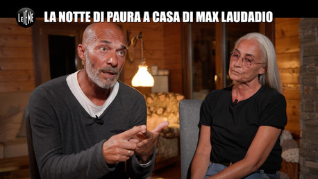 La notte di paura a casa di Max Laudadio