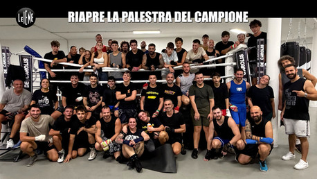 Riapre la palestra del campione