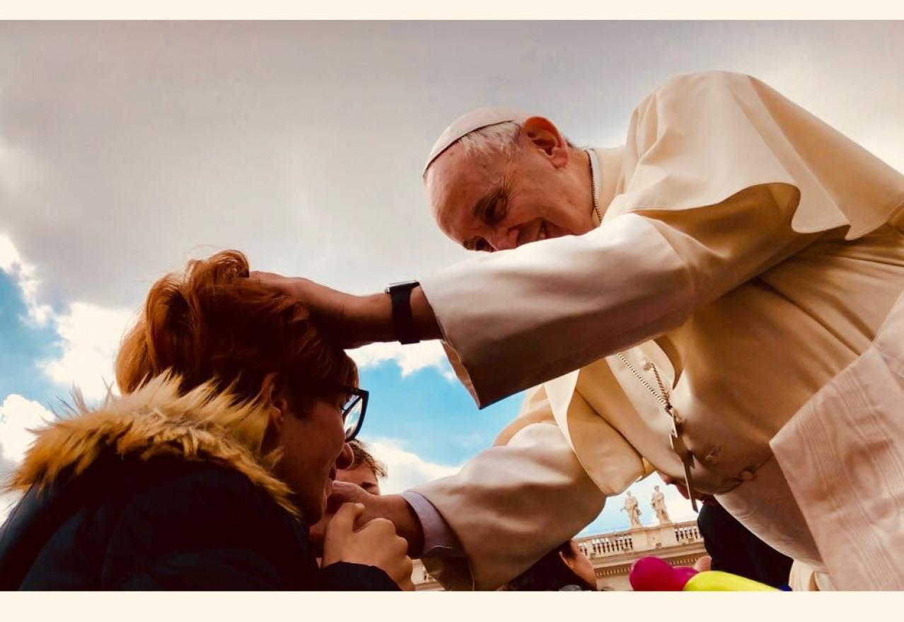 Fak incontra il Papa